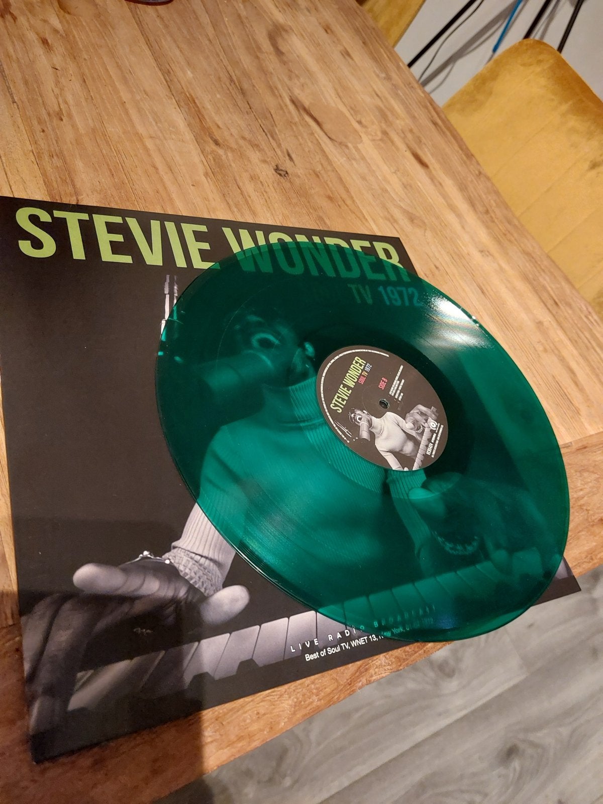 Stevie Wonder - Soul TV 1972 (Groen Vinyl), LP, Pop, Colored vinyl, Ophalen of Verzenden