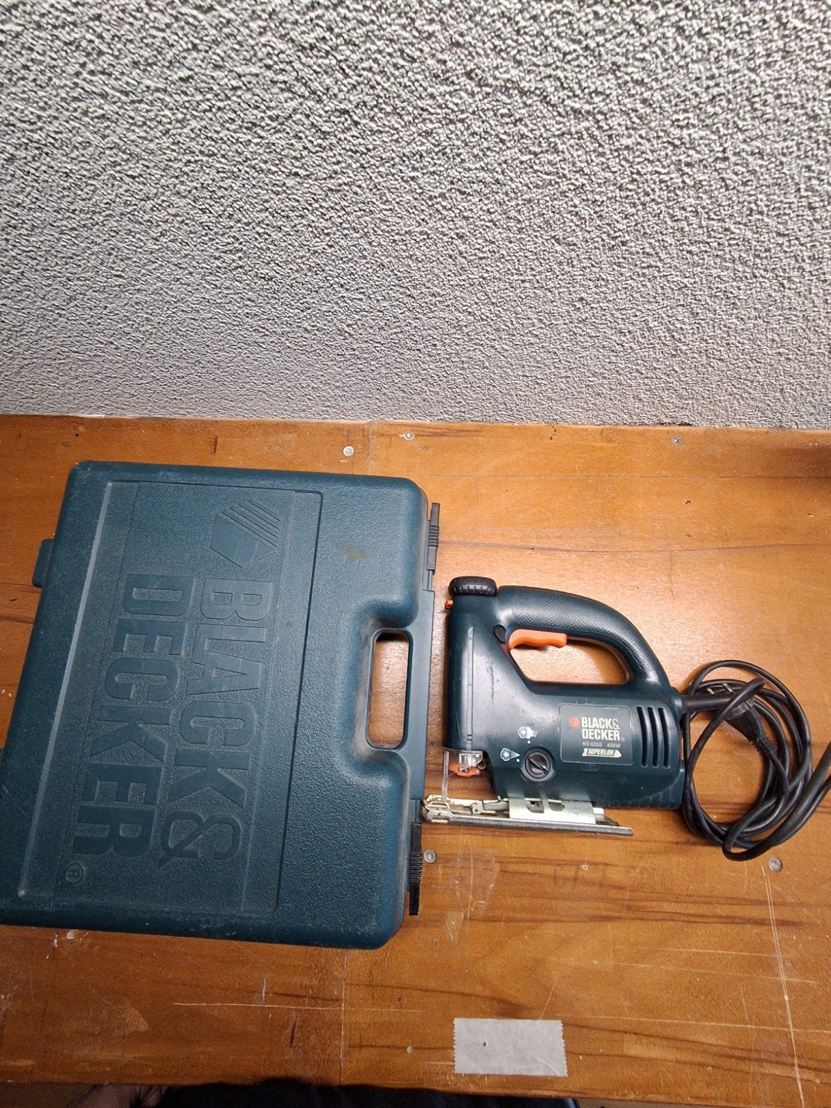 Black & Decker KS635S Decoupeerzaag 400W, Gebruikt, Decoupeerzaag, Ophalen of Verzenden, Black & Decker