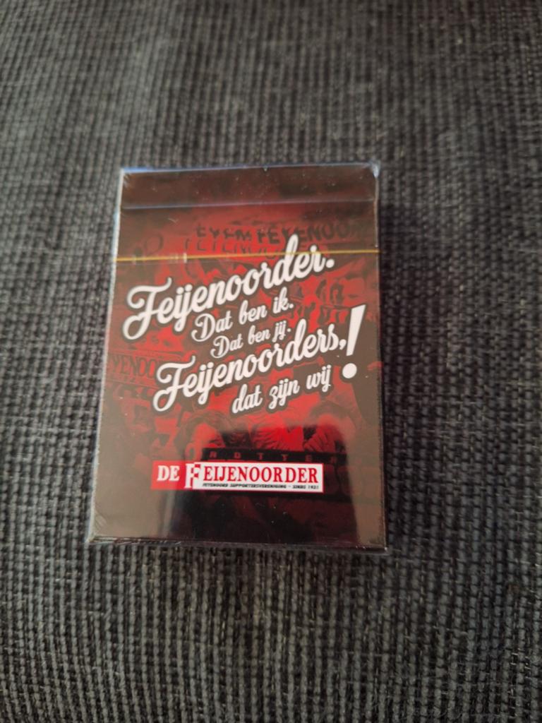 Feijenoord Speelkaarten Nieuw, Verzenden, Nieuw, Feyenoord, Poster, Plaatje of Sticker