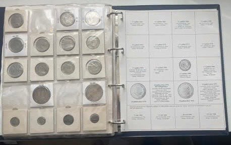 Juliana album inclusief zilver, Ophalen of Verzenden, Nederland, Munten