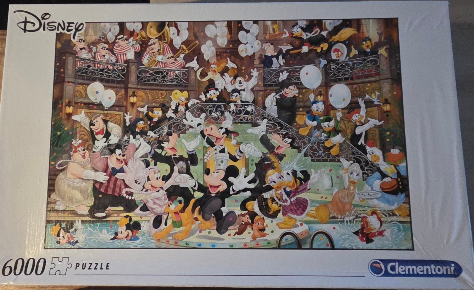 Disney Clementoni 6000 stukjes puzzel, Ophalen of Verzenden, Meer dan 50 stukjes, Nieuw, 6 jaar of ouder