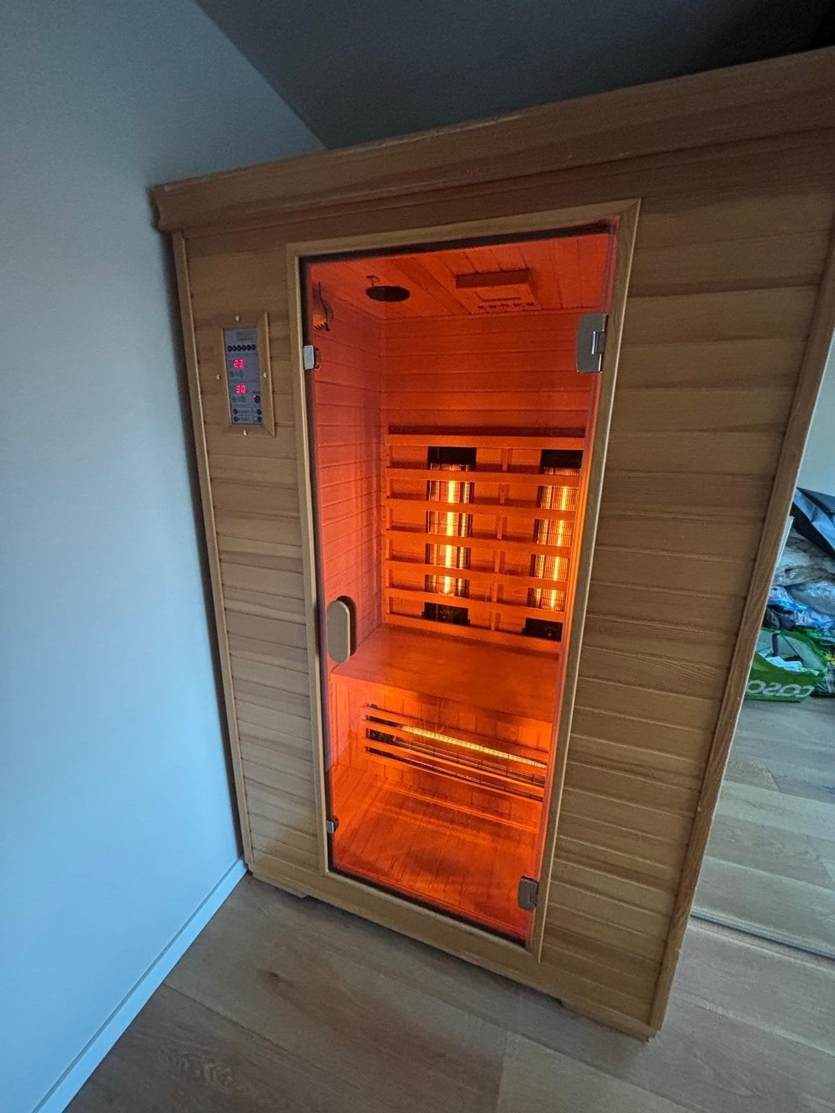 infrarood sauna medicap 2 sauna, Ophalen, Zo goed als nieuw, Complete sauna
