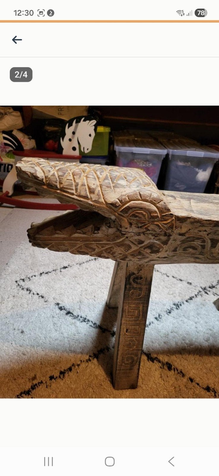 Houten bankje, Ophalen, Hout