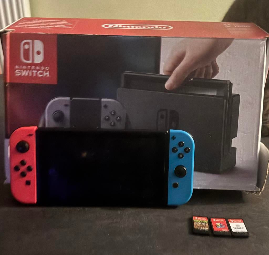 Nintendo switch, Ophalen of Verzenden, Zo goed als nieuw, Met 1 controller, Switch Original