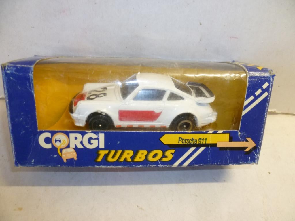Corgi 1986 Porsche 911 Rijkspolitie nieuw in doos1:43 auto, Hobby en Vrije tijd, Modelauto's | 1:43, Nieuw, Auto, Corgi, Ophalen of Verzenden