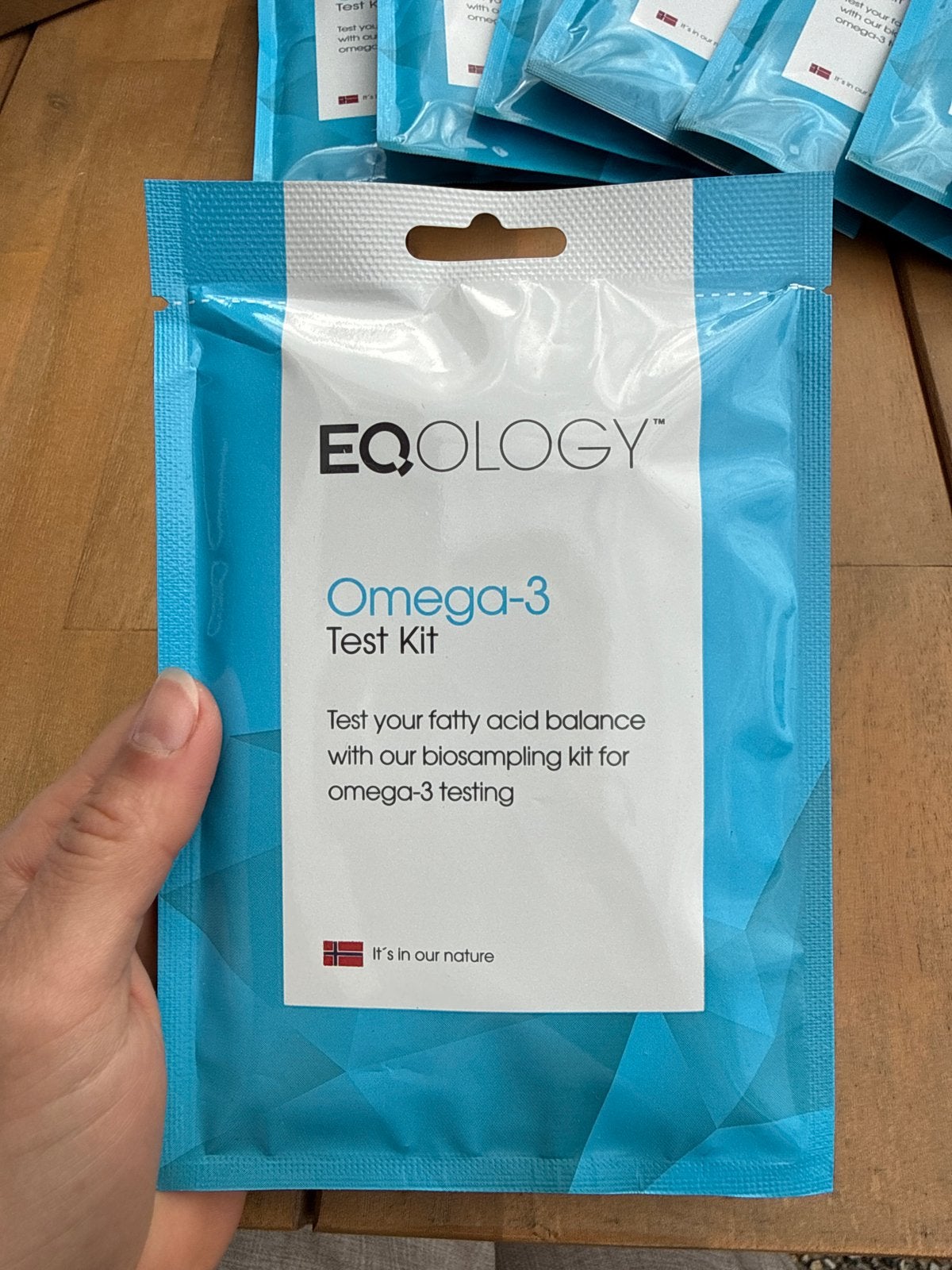 EQOLOGY Omega-3 Test Kit - Test uw vetzuurbalans, Ophalen of Verzenden, Nieuw, Overige typen