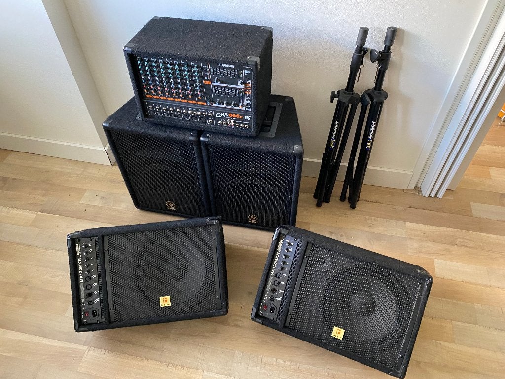 Yamaha Zangset/PA, Ophalen, Gebruikt, 500 tot 1000 watt, P.A.
