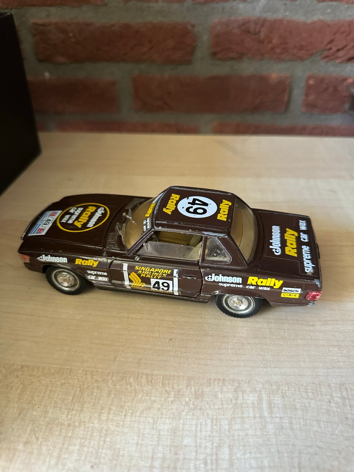 Polistil Mercedes Benz 450 SL Rally Modelauto 1:25, Ophalen of Verzenden, Gebruikt, Auto
