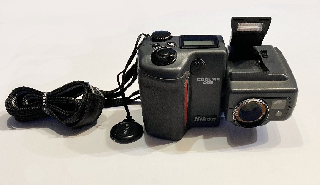 Nikon COOLPIX 995, Gebruikt, Overige typen, Ophalen of Verzenden, Geheugenkaart