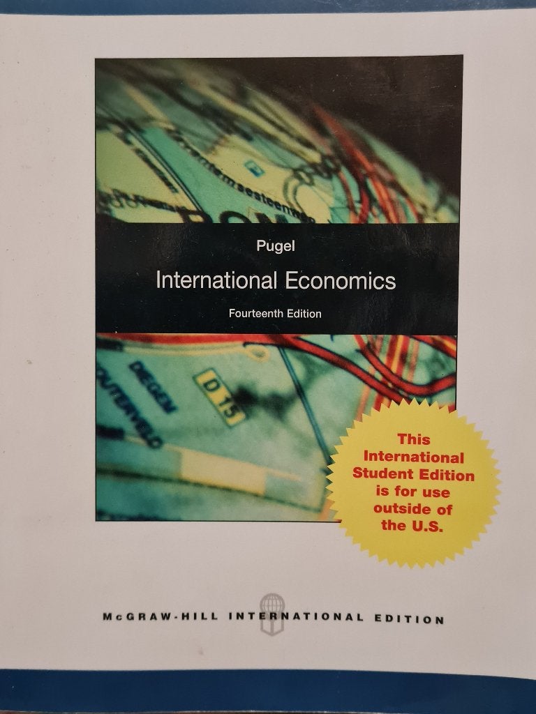 Internationale Economie, Gelezen, Thomas A.Pugel, Beta, HBO