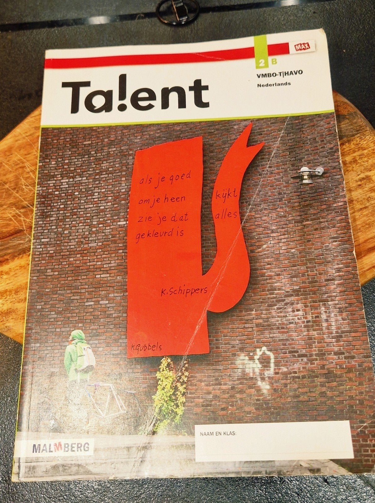 Ta!ent 2 VMBO-T|HAVO deel B Nederlands Malmberg, Ophalen of Verzenden, S. te Brake, J. Chantrel, M. van der Hulst,, Nederlands