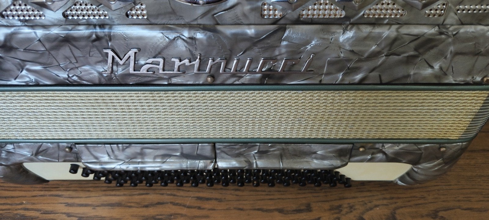 Marinucci 80 bas Toetsaccordeon met koffer, Muziek en Instrumenten, Accordeons, Gebruikt, Overige formaten, Met koffer, Marinucci