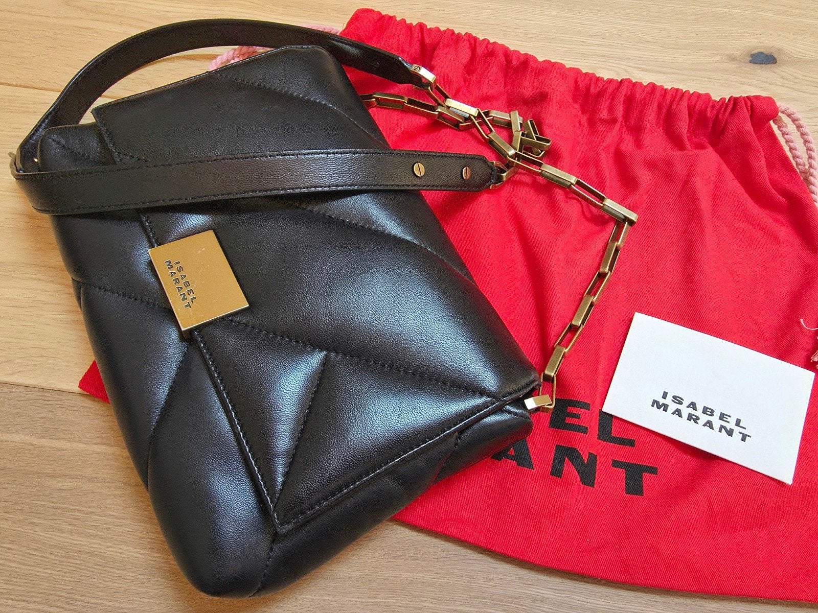 Isabel Marant quilted handtas | hoofdlijn Isabel Marant, Ophalen of Verzenden, Zwart, Handtas