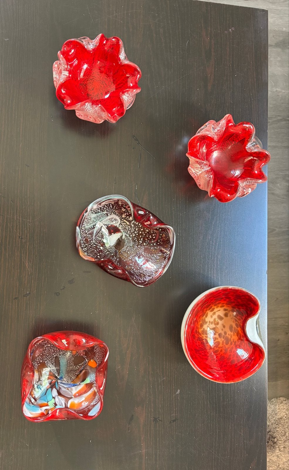 Murano mini collectie 1, Antiek en Kunst, Antiek | Glas en Kristal, Ophalen of Verzenden