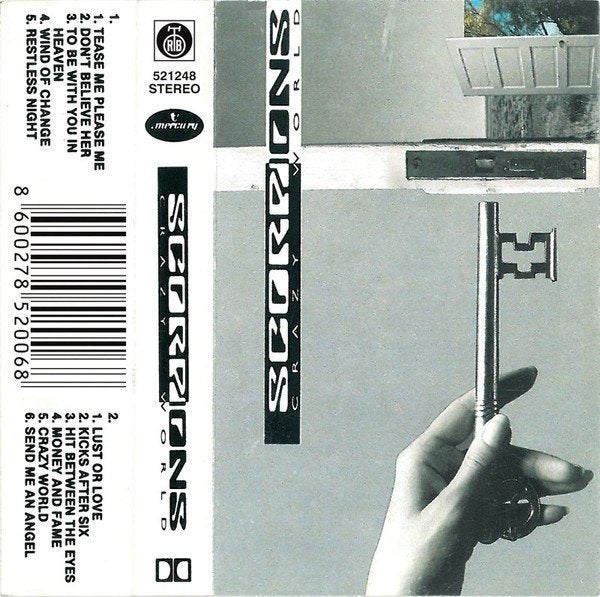 Scorpions ‎– Crazy World  Originele Cassette Nieuw., Ophalen of Verzenden, Nieuw in verpakking, Pop, 1 bandje