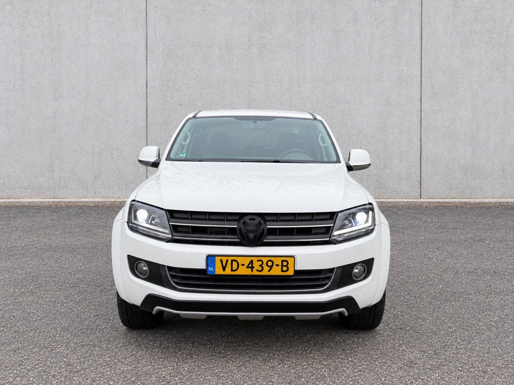 Volkswagen Amarok 2.0 TDI 4x4 AUT Highline R Line Stuur Xeno, Auto's, Automaat, Euro 5, Gebruikt, 4 cilinders