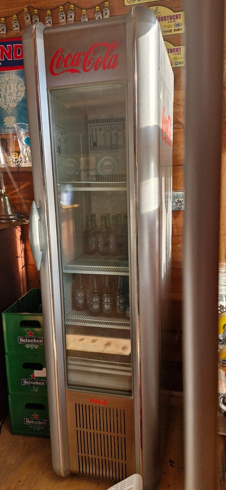 Coca Cola koelkast, Ophalen, Gebruikt, Minder dan 60 cm, 160 cm of meer