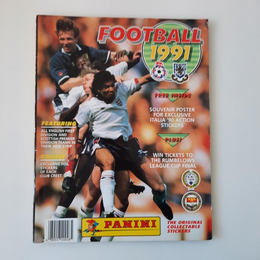 PANINI FOOTBALL 1991 LEEG ALBUM, Ophalen of Verzenden, Gelezen, Muziek, Film of Tv