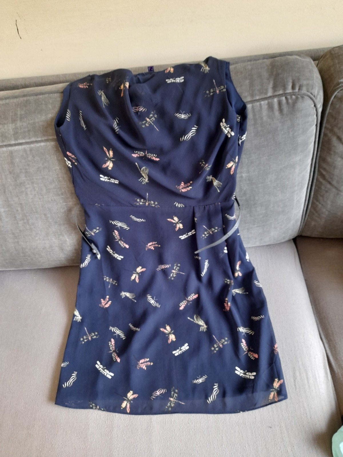 Jurk Mexx maat 36, Ophalen of Verzenden, Zo goed als nieuw, Maat 36 (S), Blauw