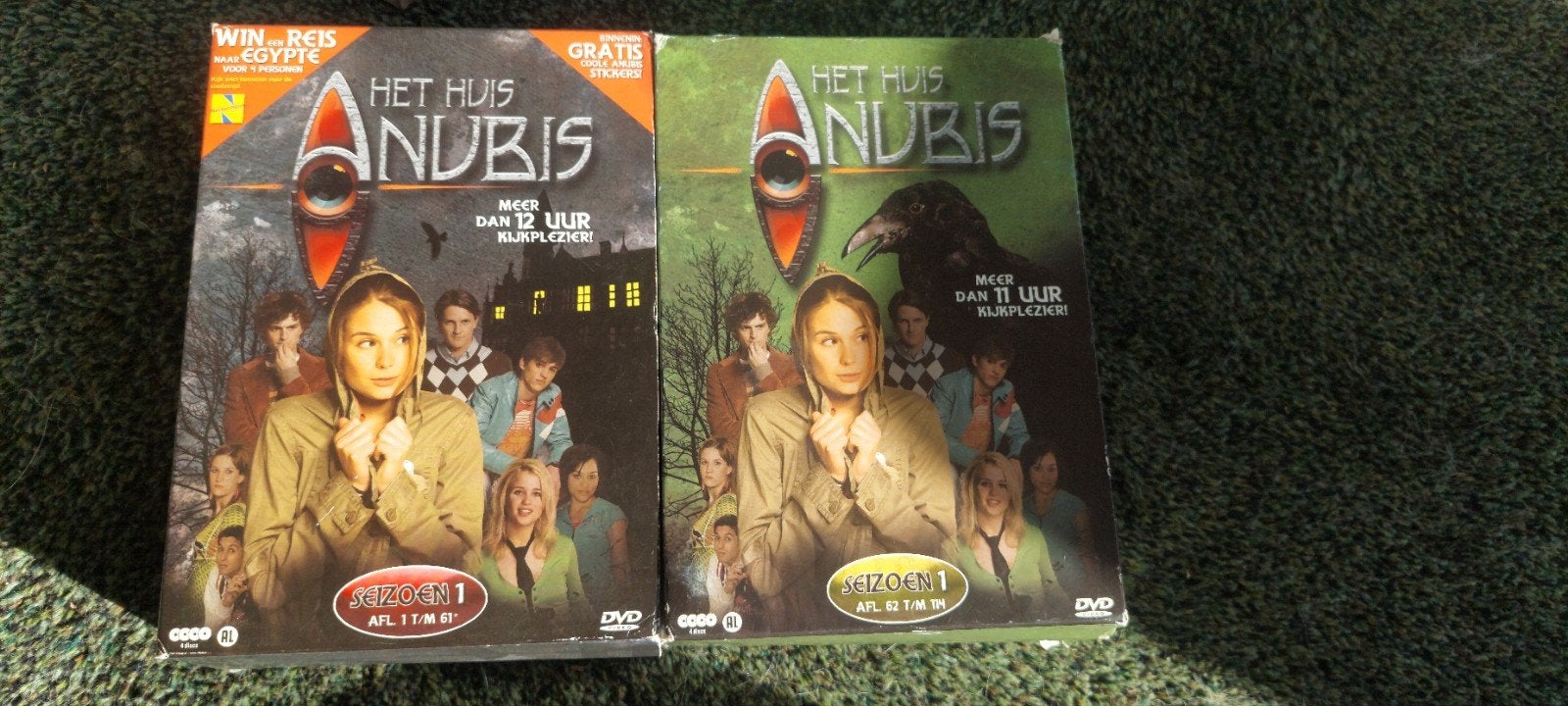 Het Huis Anubis DVD's - Seizoen 1 Deel 1 & 2, Cd's en Dvd's, Gebruikt, Seizoen 1, Alle leeftijden, Actie en Avontuur