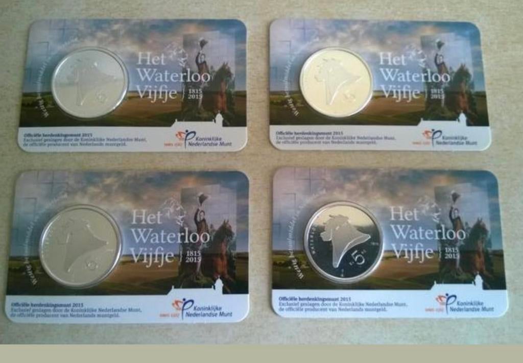 Coincards 5 euro herdenkingsmunten - Diverse uitgaven, Ophalen of Verzenden, Koningin Beatrix, Overige waardes, Setje