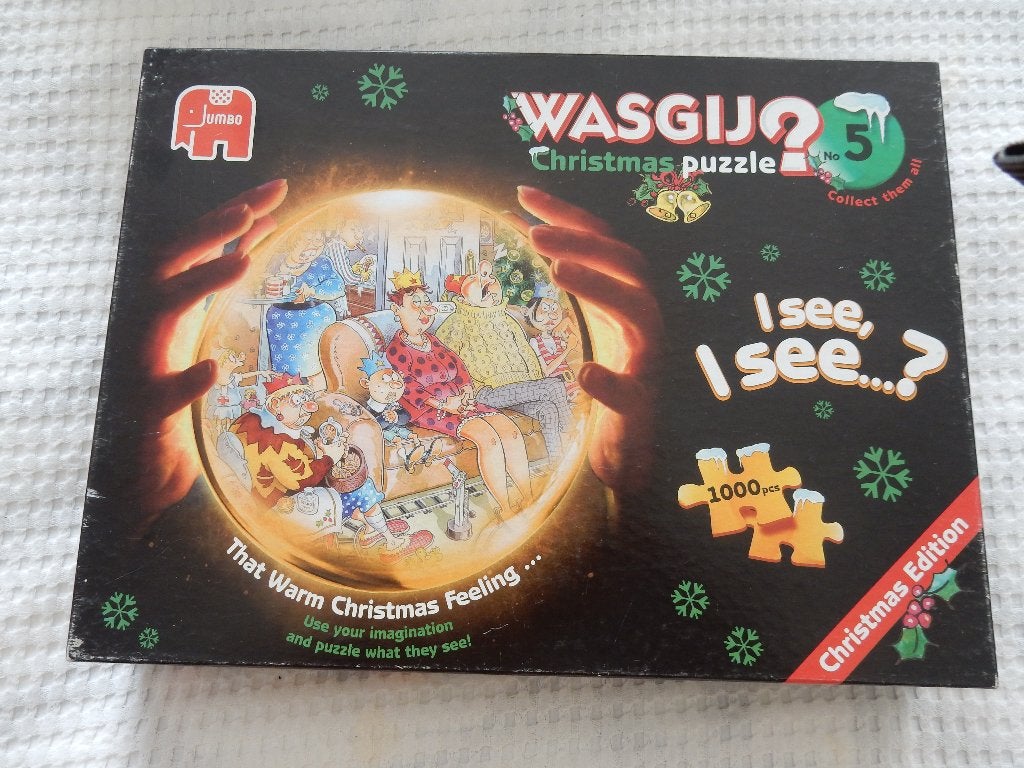 Wasgij Christmaspuzzel no.5 kopen of ruilen, Ophalen of Verzenden, 500 t/m 1500 stukjes, Gebruikt, Legpuzzel