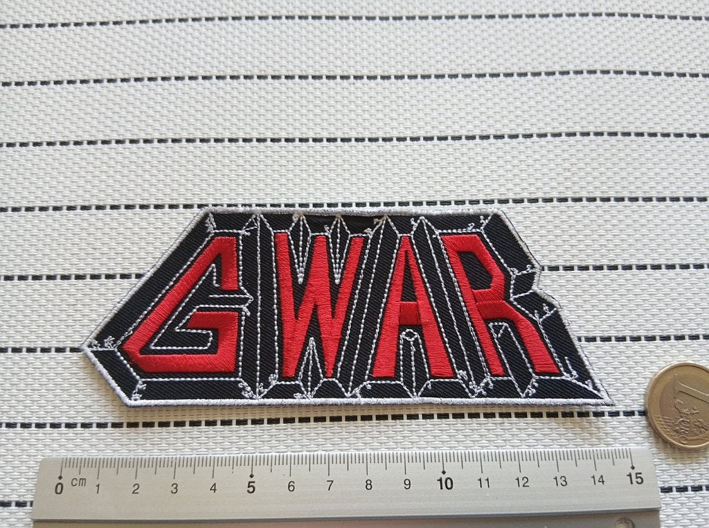 Gwar zeer mooie grote patch g7 metal  5 x 13.5 cm, Ophalen of Verzenden, Nieuw, Kleding