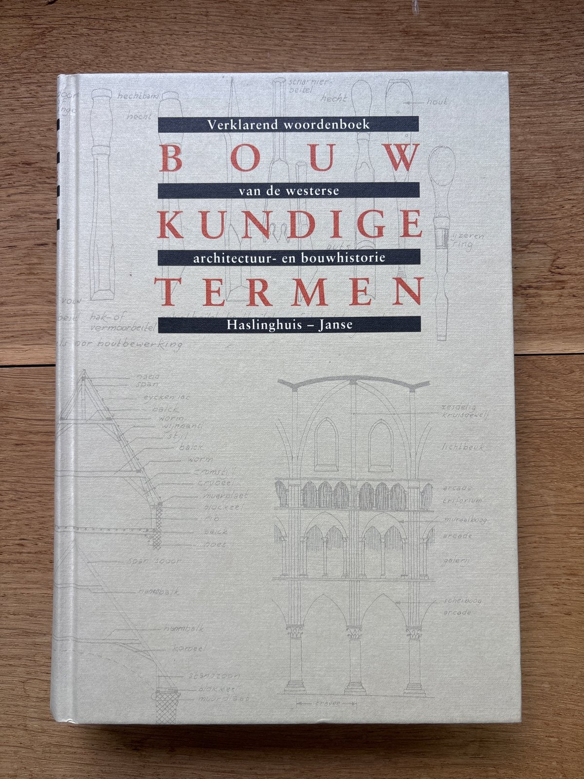 bouwkundige termen, verklarend woordenboek, Boeken, Ophalen of Verzenden, Zo goed als nieuw, Bouwkunde