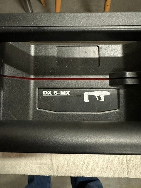 Hilti schiethamer DX 6-MX, Ophalen, Zo goed als nieuw