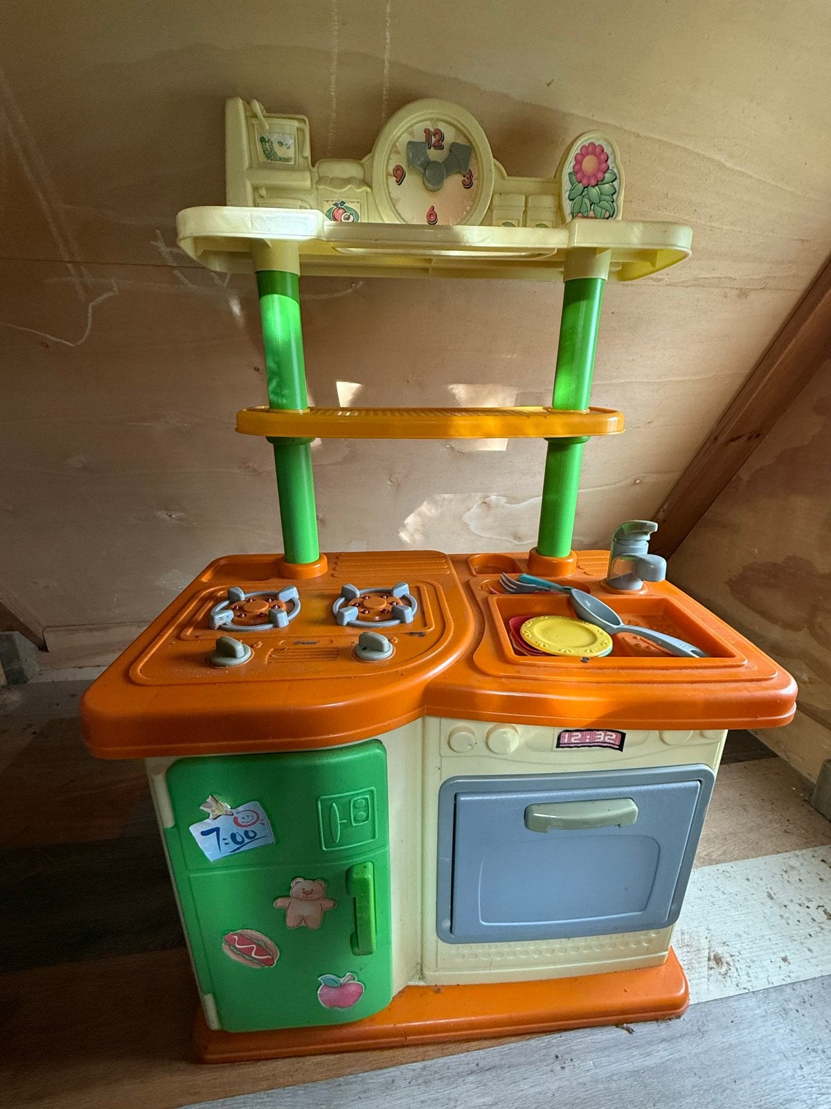 Fisher-Price Speelkeuken met accessoires, Ophalen of Verzenden, Gebruikt, Knutselen