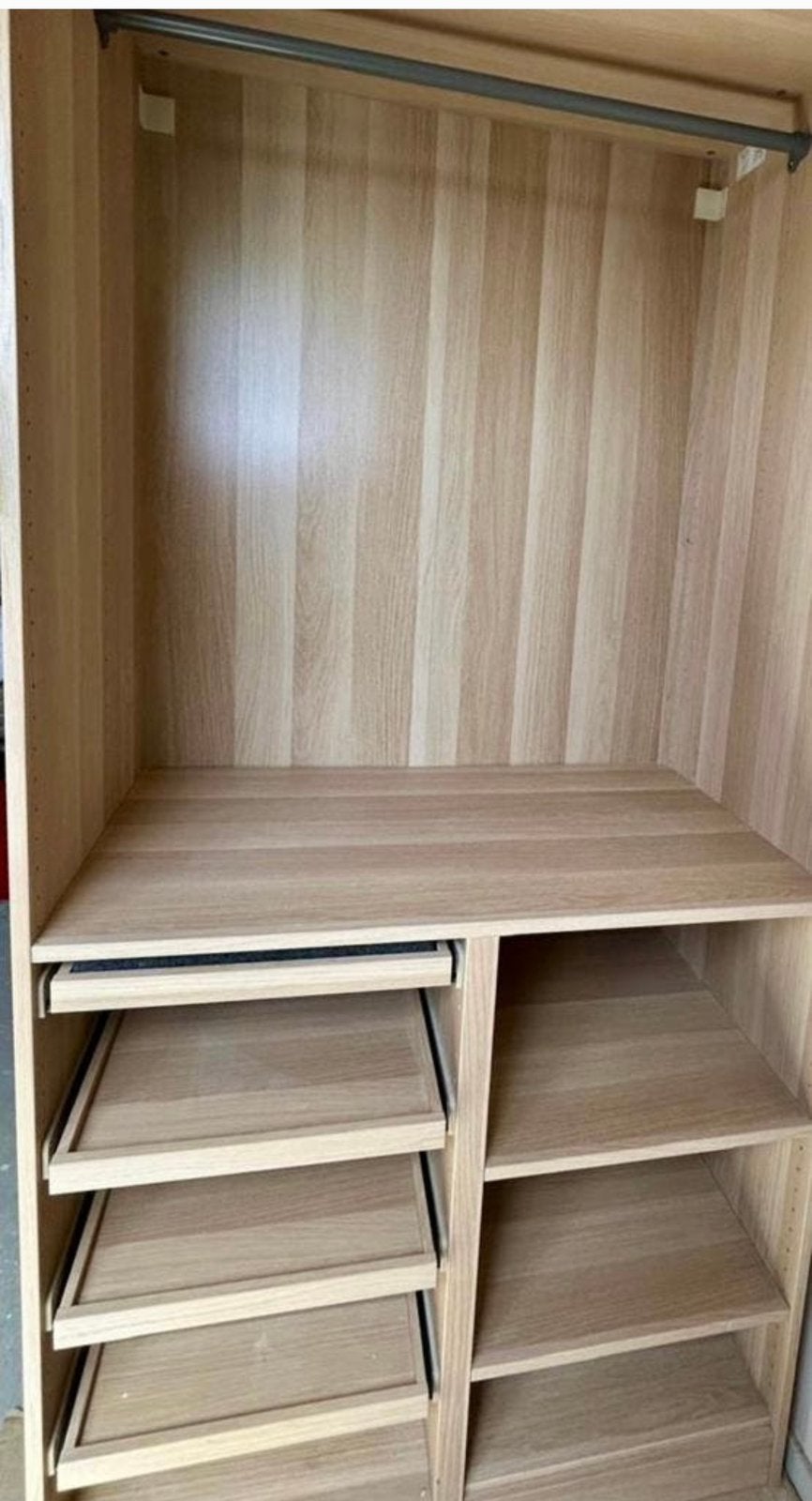 PAX  Kledingkast & Kastinrichting, Ophalen, Gebruikt, 50 tot 75 cm, 200 cm of meer