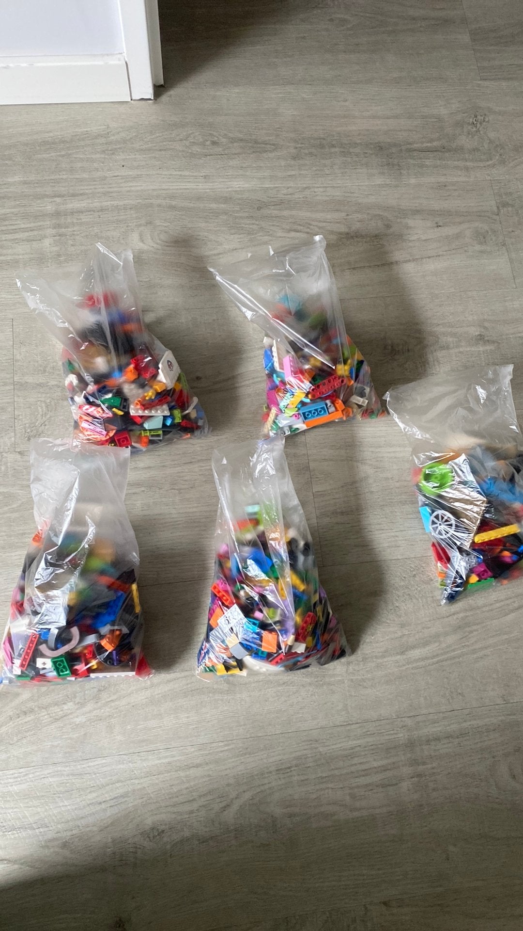 Lego rendom blokjes, Ophalen, Zo goed als nieuw