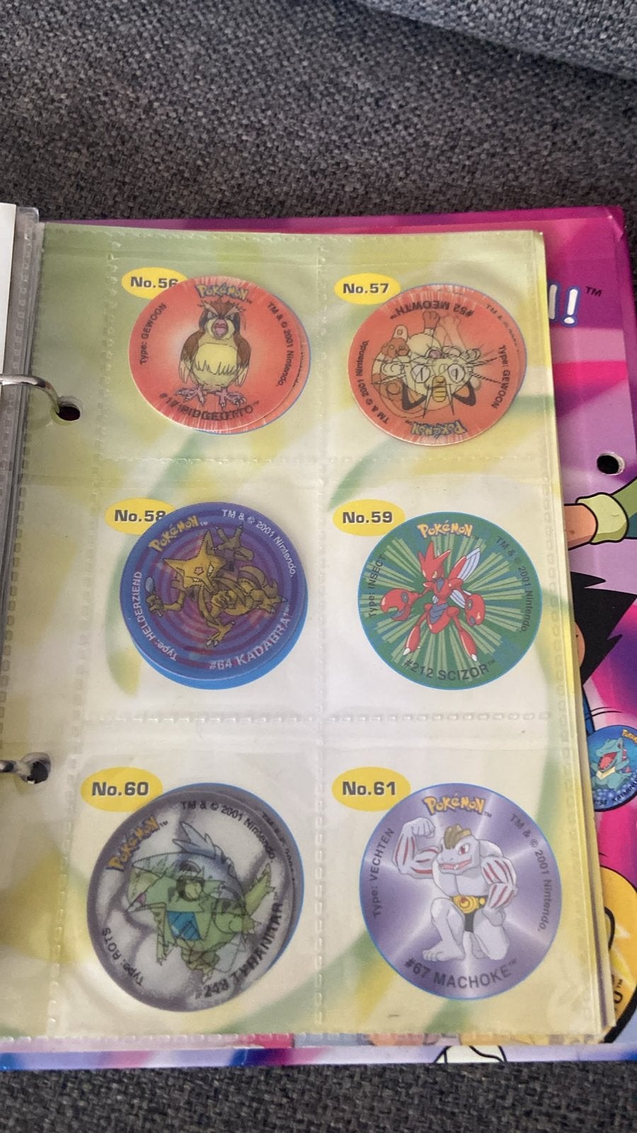Pokémon Flippo's Verzameling met Map, Verzamelen, Flippo's, Verzenden, Verzameling, Met verzamelmap(pen)