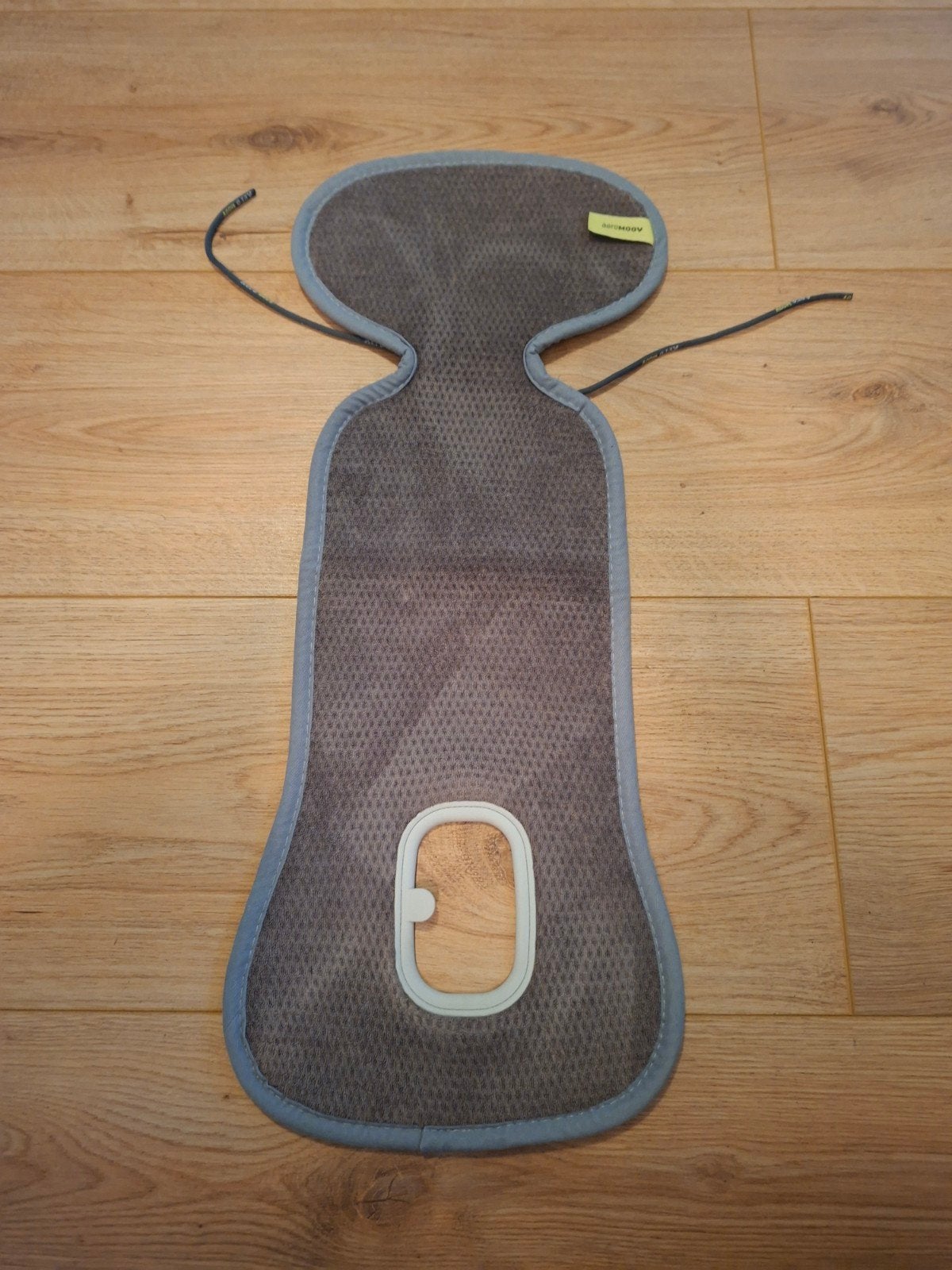 Grijze "Aeromoov Air Layer" baby autostoelinleg., Ophalen of Verzenden, Zo goed als nieuw