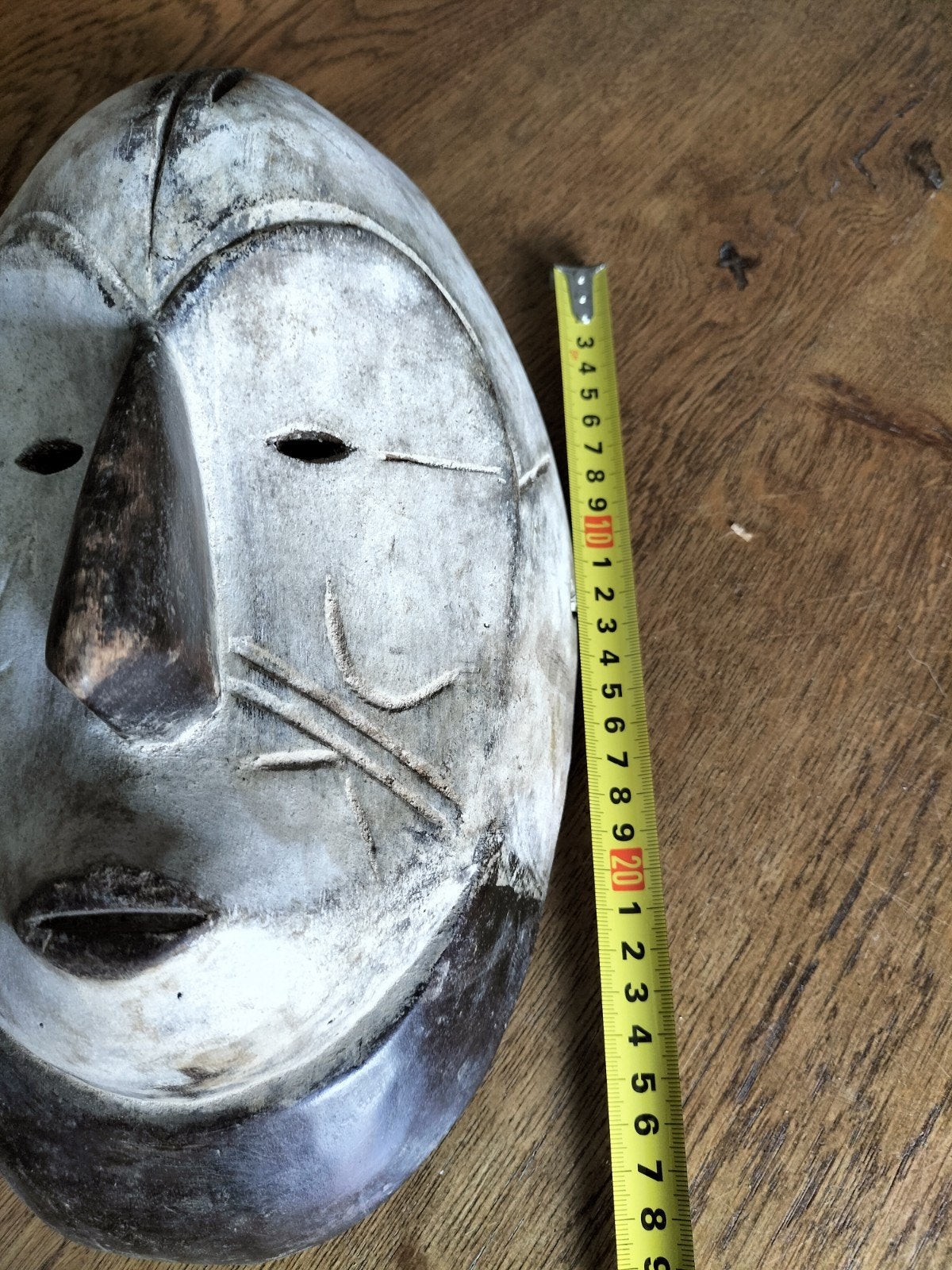 Vintage Afrikaans Masker - Handgesneden Hout, Hout, Afrika, Masker, Ophalen of Verzenden