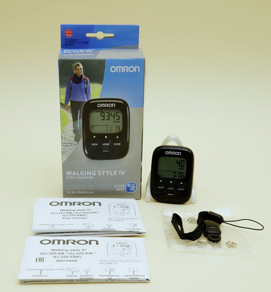 Omron Walking Style IV Stappenteller, ., Ophalen of Verzenden, Zo goed als nieuw, Omron