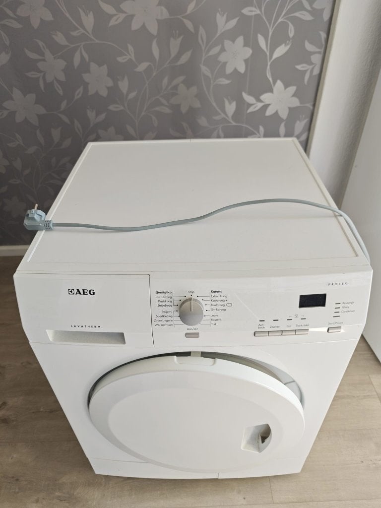 AEG wasdroger, Ophalen, 6 tot 8 kg, Gebruikt, Overige typen