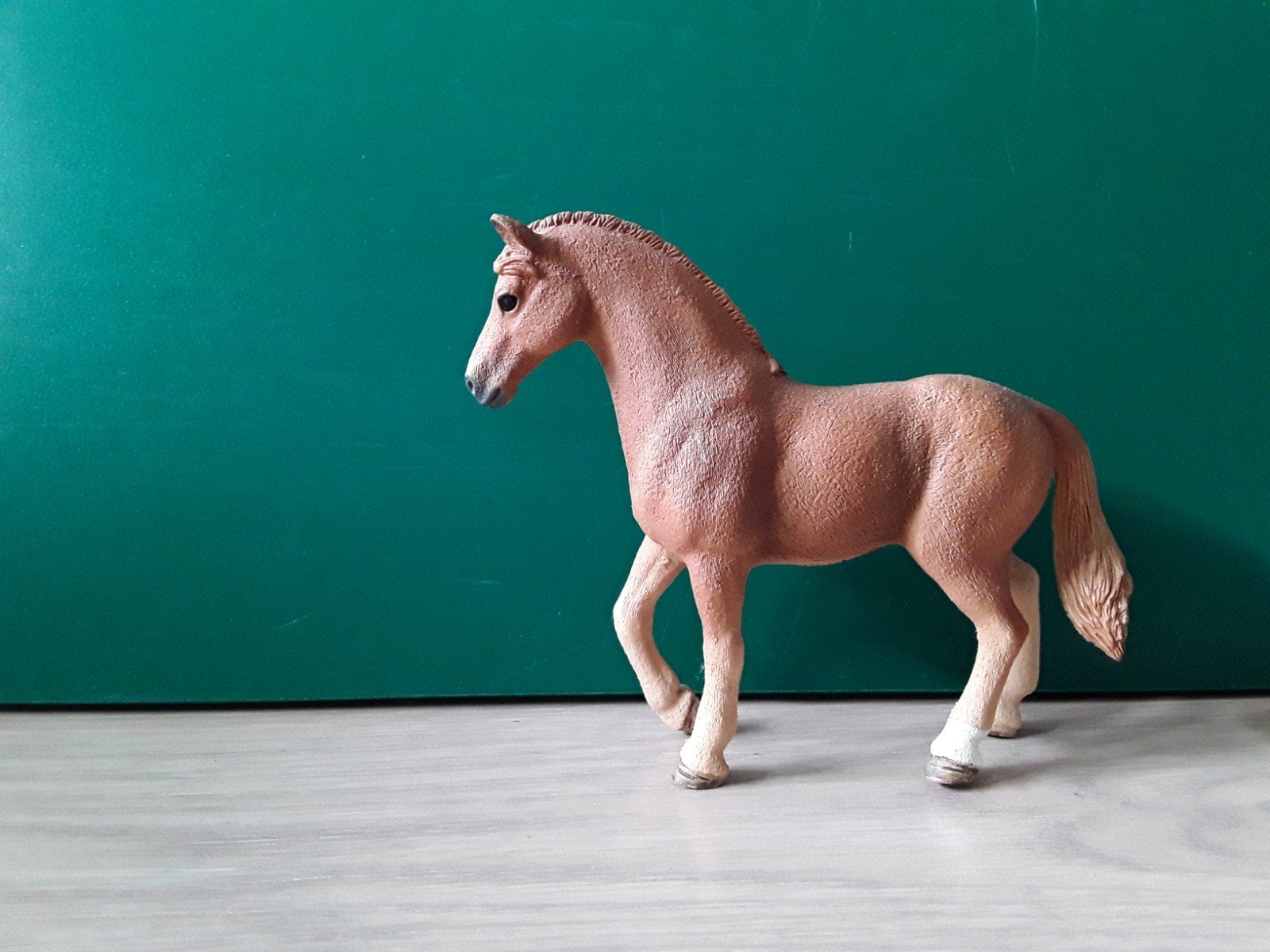 Schleich Quarter horse merrie, Ophalen of Verzenden, Gebruikt, Paard, Beeldje of Figuurtje