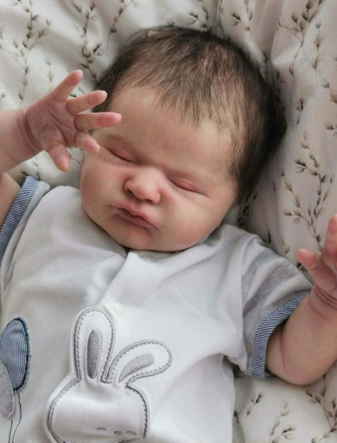Reborn Max, Verzamelen, Poppen, Ophalen of Verzenden, Nieuw, Babypop, Levensecht of Reborn