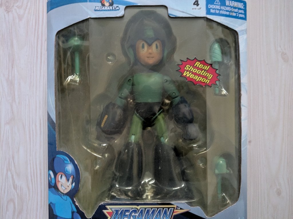 Mega Man Action Figure, Ophalen of Verzenden, Gebruikt