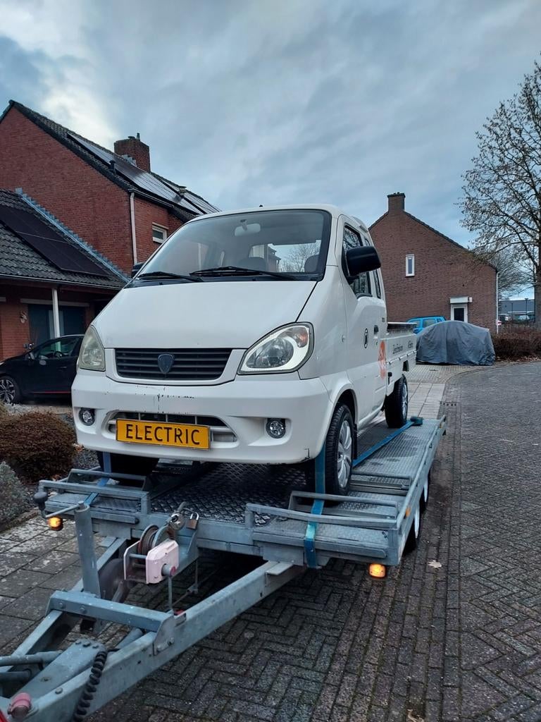 te koop elektrische pick-up voor loop of sloop, Auto diversen, Overige carrosserieën, Wit, Elektrisch, 0 cc