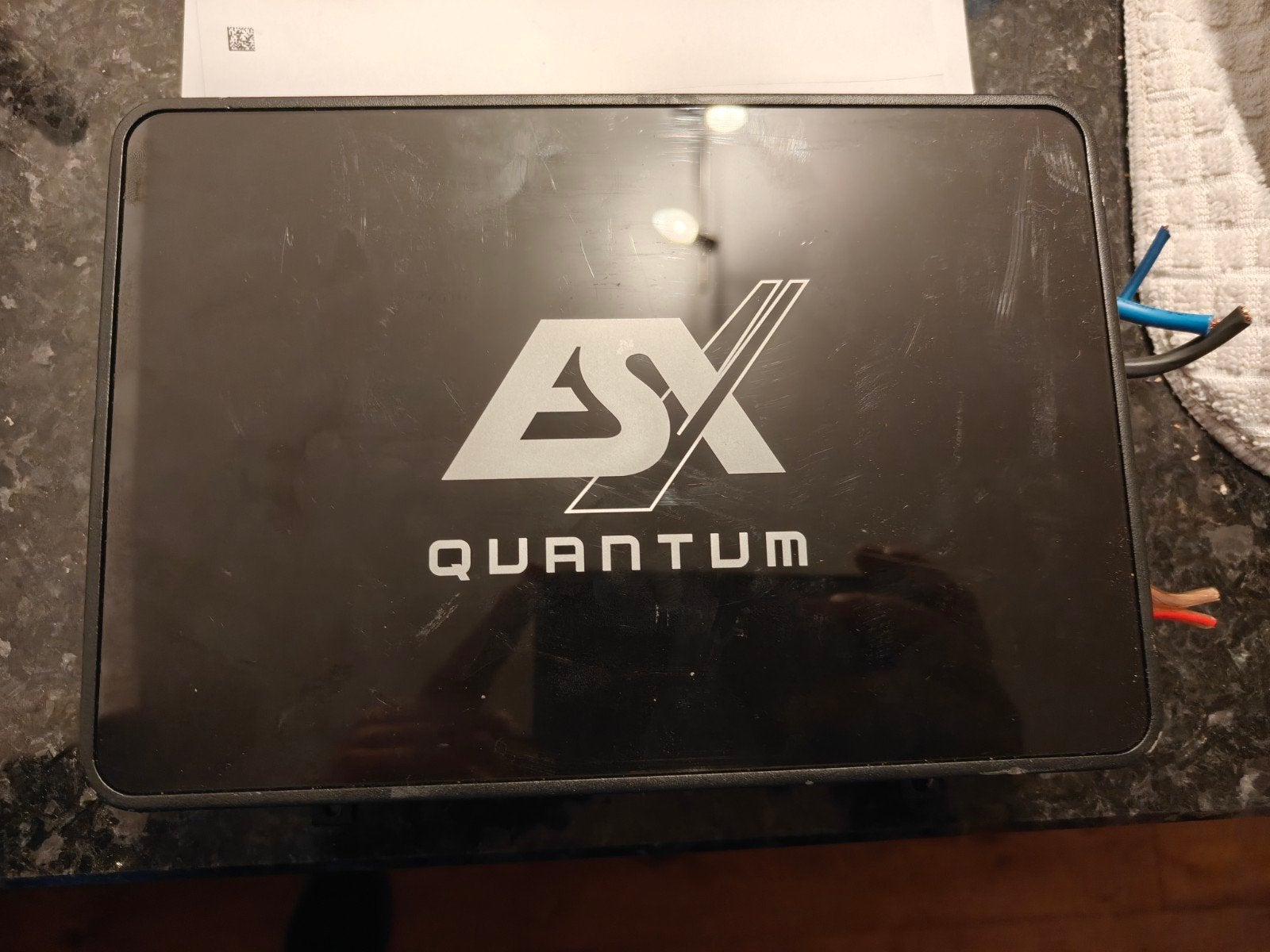 ESX QUANTUM Q-ONE monoblock versterkerer, Audio, Tv en Foto, Versterkers en Receivers, Overige merken, Ophalen of Verzenden, 120 watt of meer