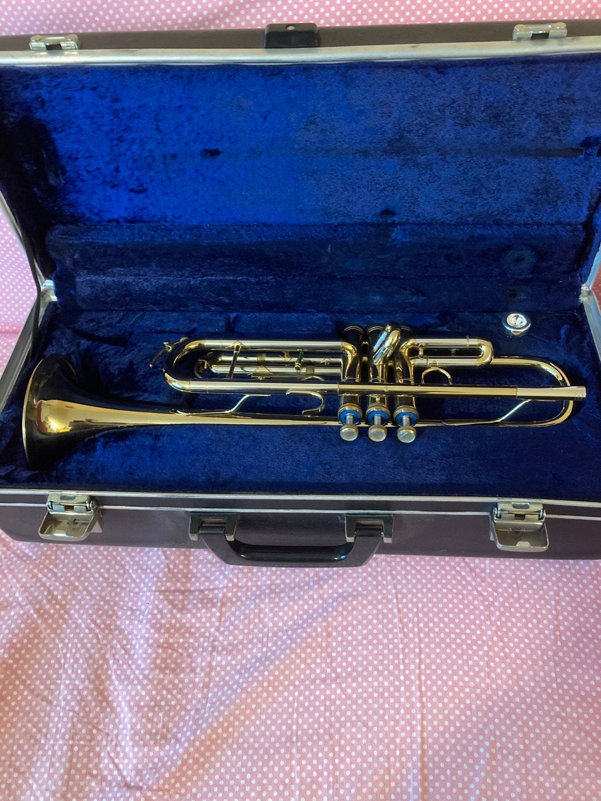 Amati Kraslice (ATR 203) Trompet, Ophalen, Gebruikt, Bes-trompet, Met koffer