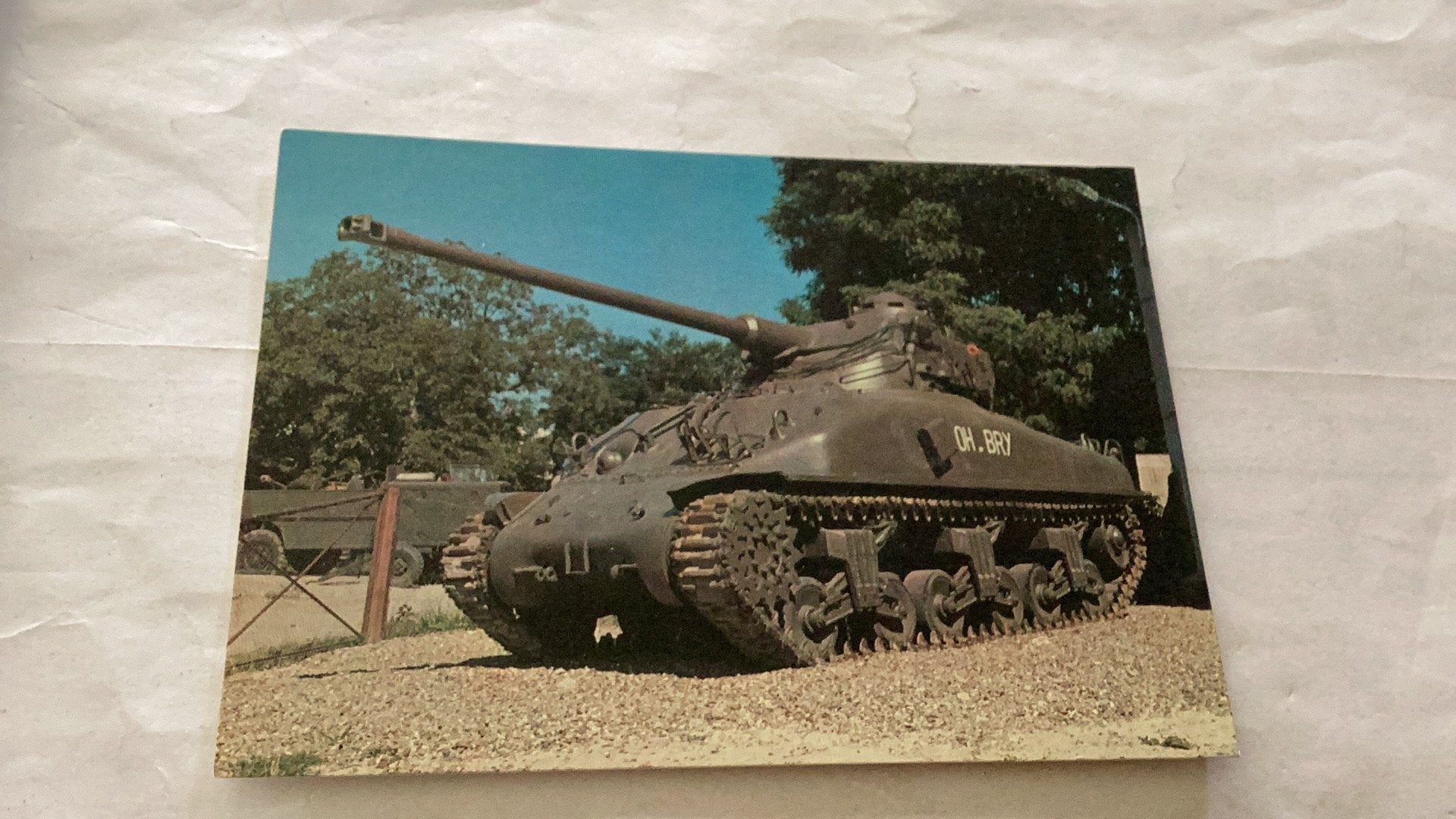 Tank echte fotokaart, Ophalen of Verzenden, Sterren en Beroemdheden