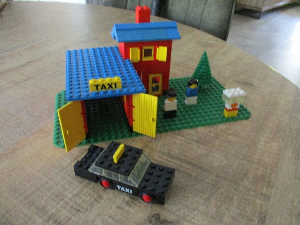 lego Set 368 Taxistation, Ophalen of Verzenden, Gebruikt, Complete set, Lego