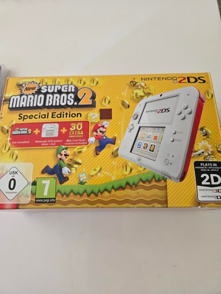 Nintendo  2ds boxed, Met games, Nieuw, 2DS, Ophalen of Verzenden