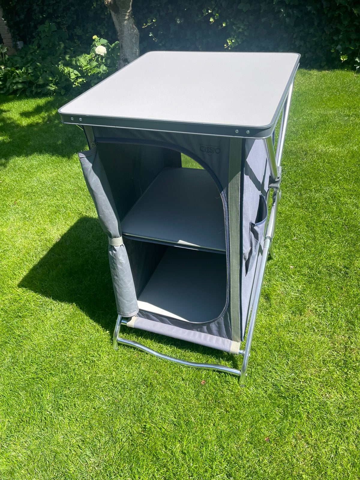 Crespo inklapbaar campingkastje, Ophalen, Gebruikt, Aluminium, Inklapbaar