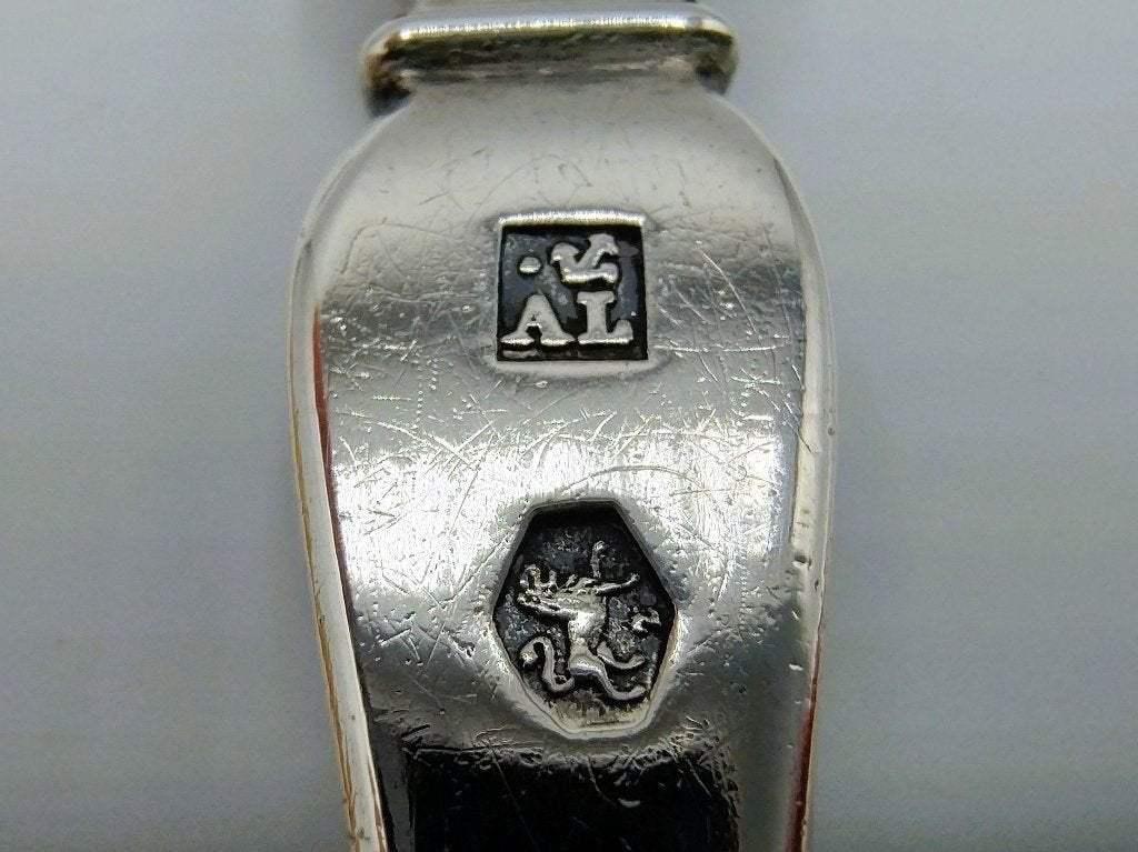 Zilveren gembercouvert, J.A. Lintveld Sr, Amsterdam, 1850, Verzenden, Zilver