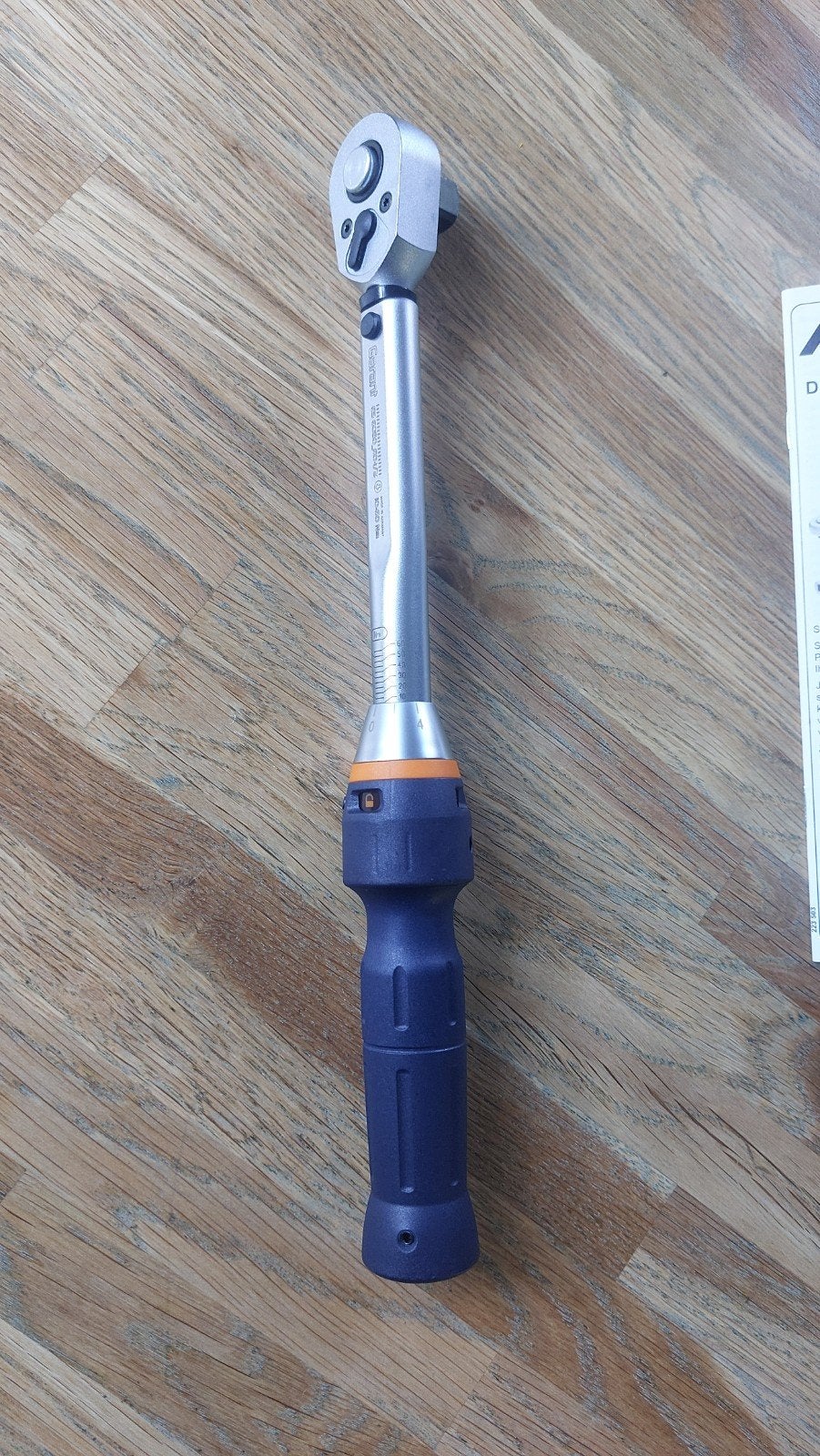Garant (Hazet) momentsleutel 656050_60-1/2.  60 Nm - 10 Nm, Doe-het-zelf en Verbouw, Gereedschap | Handgereedschap, Ophalen of Verzenden