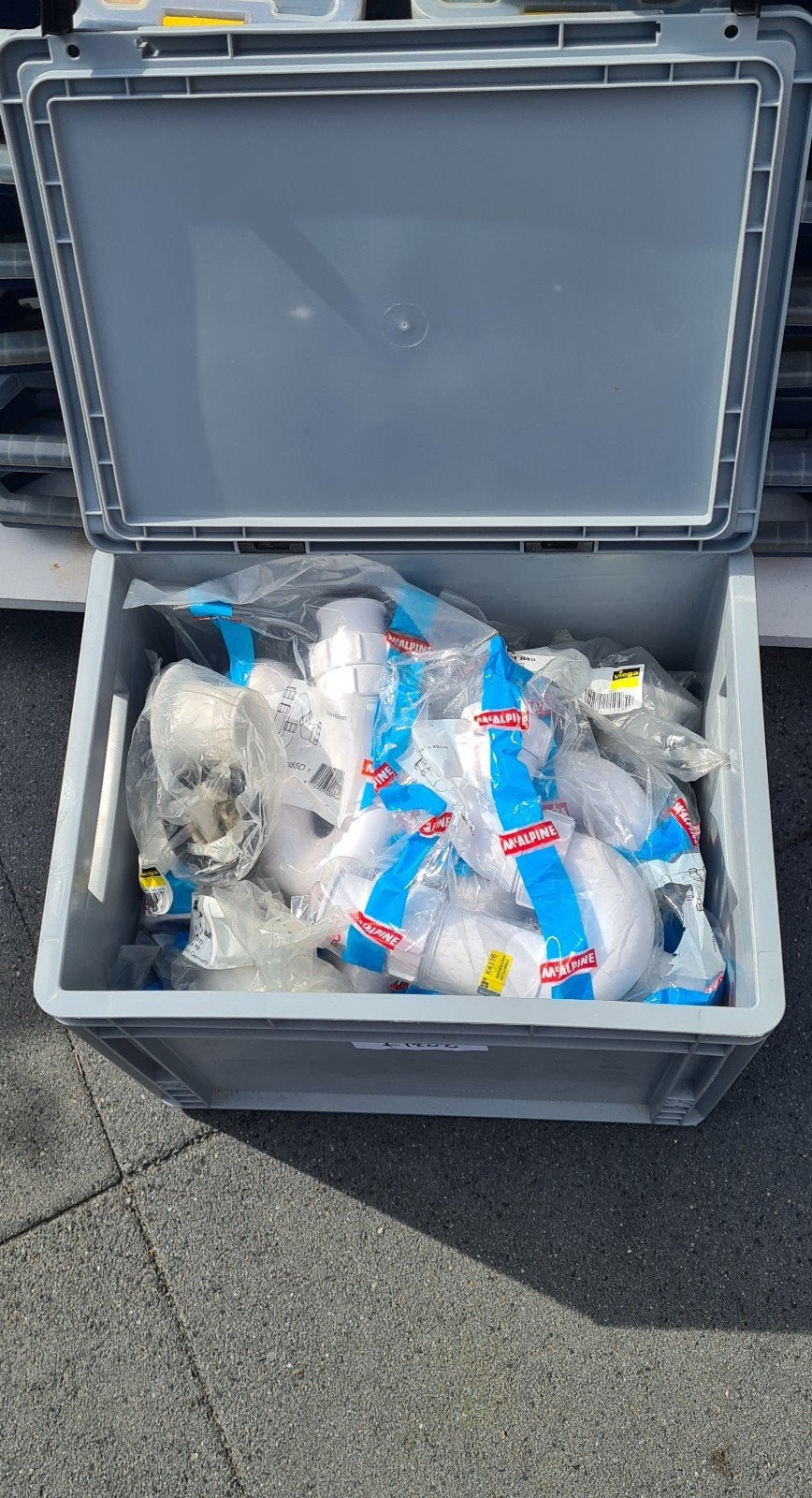 mc alpine sifons in opbergbox, Bochten, Pvc, Nieuw, Ophalen of Verzenden